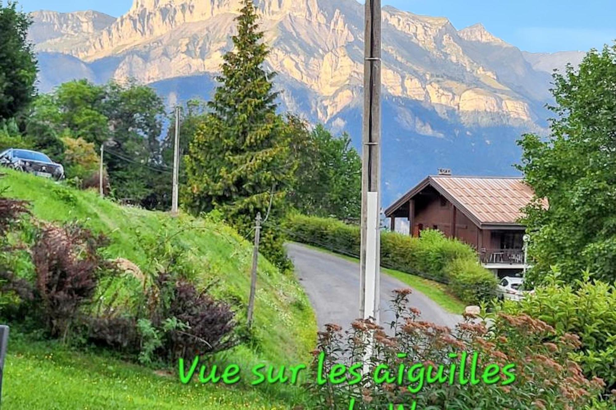 Studio Accueillant A Cordon Vue Mont Blanc 22 M² Parking Inclus Exterior photo